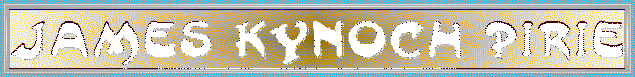 James name plate graphic, James Kynoch Pirie